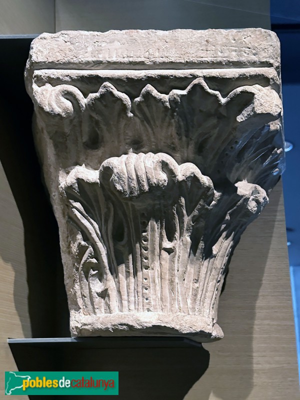 Museu de Lleida - Capitell de l'església romànica de Sant Joan