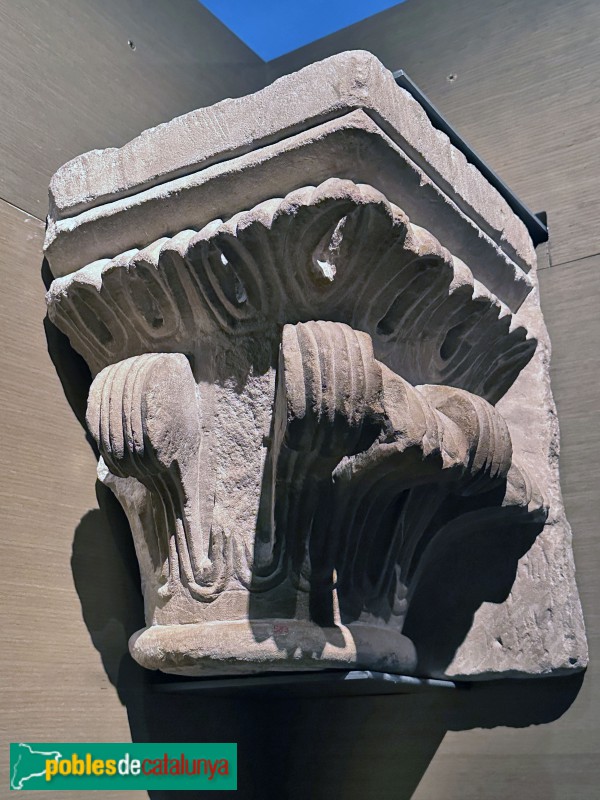 Museu de Lleida - Capitell de l'església romànica de Sant Joan