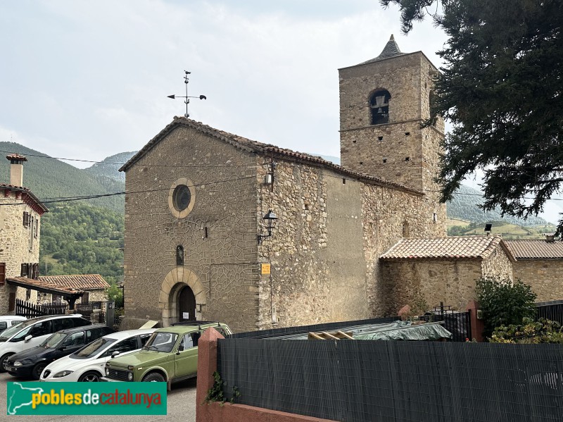 Montellà - Església de Sant Sadurní (1) (Foto: Albert Esteves, 2025) Montellà - Església de Sant Sadurní (1)