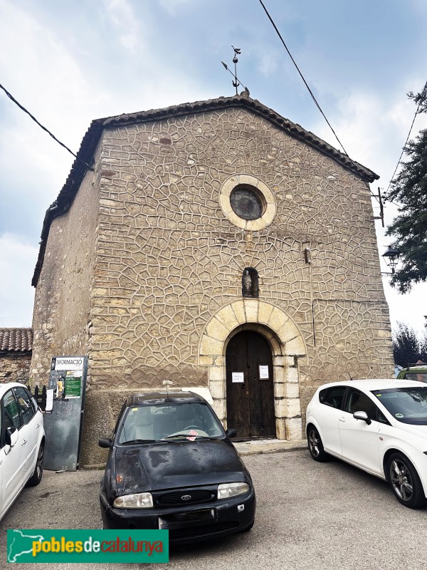 Montellà - Església de Sant Sadurní (Foto: Albert Esteves, 2025) Montellà - Església de Sant Sadurní