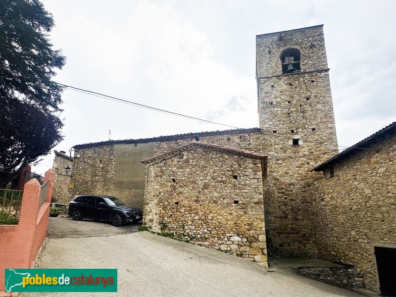 Montellà - Església de Sant Sadurní (Foto: Albert Esteves, 2025) Montellà - Església de Sant Sadurní