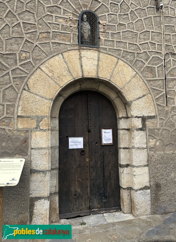 Montellà - Església de Sant Sadurní (Foto: Albert Esteves, 2025) Montellà - Església de Sant Sadurní