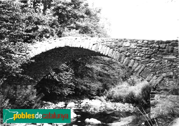 Martinet i Montellà - Pont de Cabiscol (Foto: Anna Maria Bruguera -invarquit.cultura.gencat.cat-, 1991) Martinet i Montellà - Pont de Cabiscol