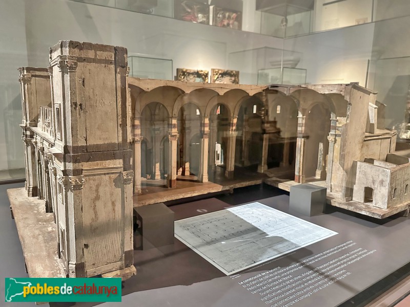 Lleida - Seu Nova. Maqueta original de 1762