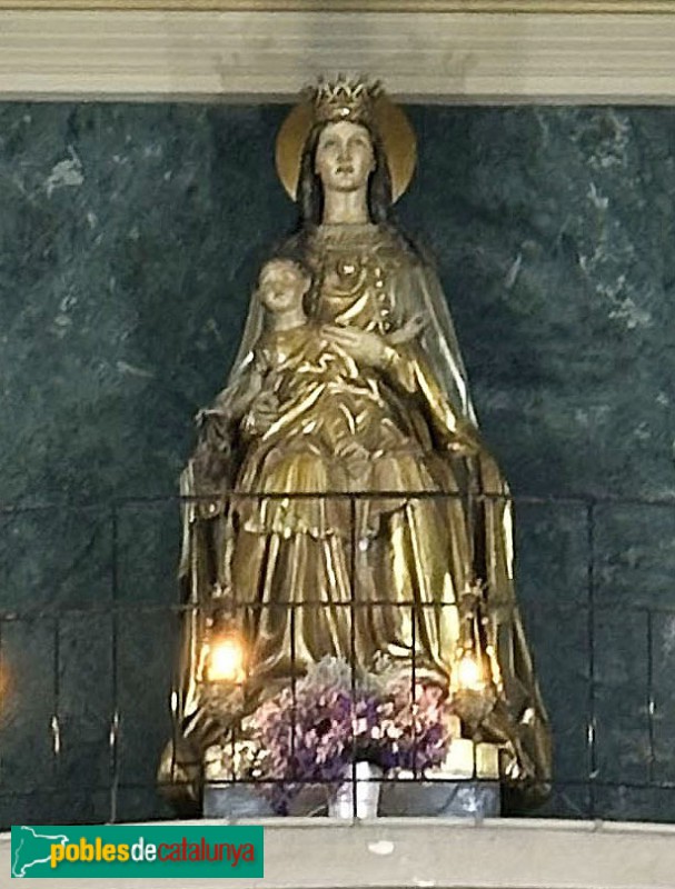 Lleida - Església del Carme. Mafrededeu d'Enric Monjo (Foto: Albert Esteves, 2025) Lleida - Església del Carme. Mafrededeu d'Enric Monjo