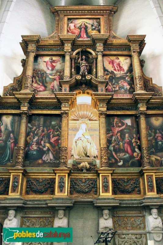 Palamós - Església de Santa Maria del Mar, retaule major