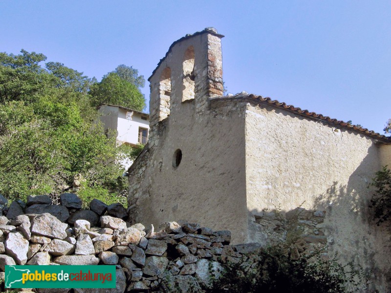 Lles - Església de Santa Llúcia de Coborriu de la Llosa