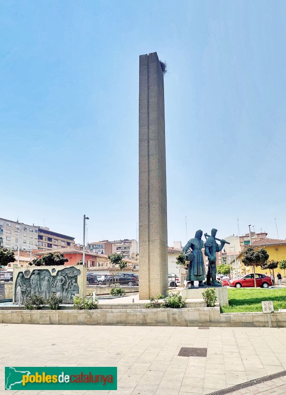 Lleida - Monument als Pagesos