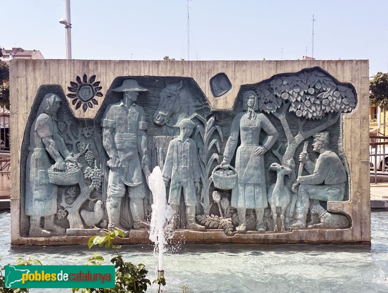 Lleida - Monument als Pagesos