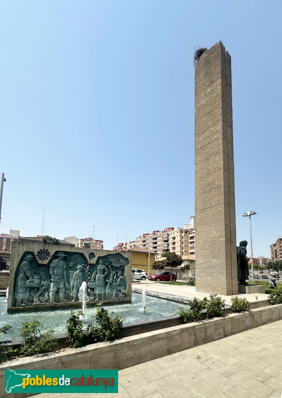 Lleida - Monument als Pagesos