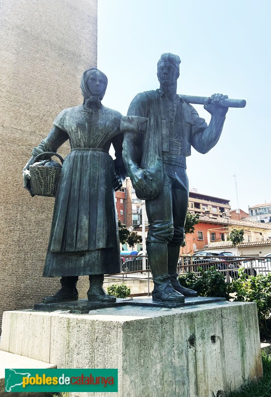 Lleida - Monument als Pagesos