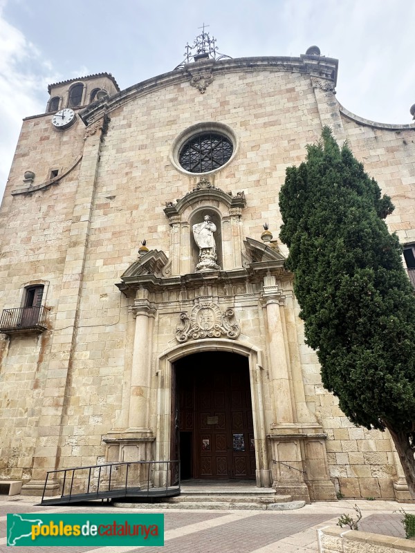 Tossa de Mar - Església de Sant Vicenç (Foto: Albert Esteves, 2025) Tossa de Mar - Església de Sant Vicenç