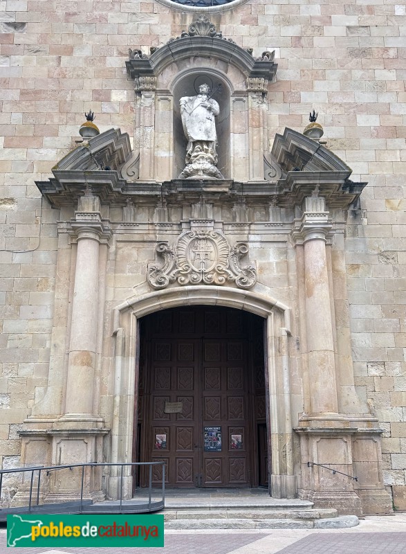 Tossa de Mar - Església de Sant Vicenç (Foto: Albert Esteves, 2025) Tossa de Mar - Església de Sant Vicenç