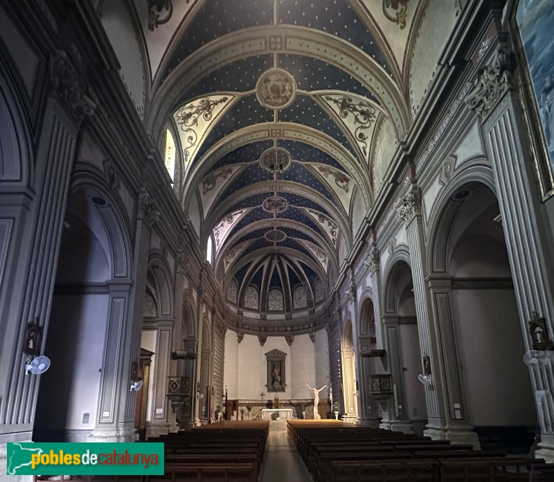 Tossa de Mar - Església de Sant Vicenç (Foto: Albert Esteves, 2025) Tossa de Mar - Església de Sant Vicenç