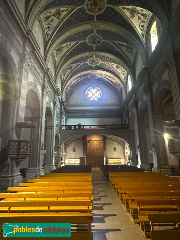 Tossa de Mar - Església de Sant Vicenç (Foto: Albert Esteves, 2025) Tossa de Mar - Església de Sant Vicenç
