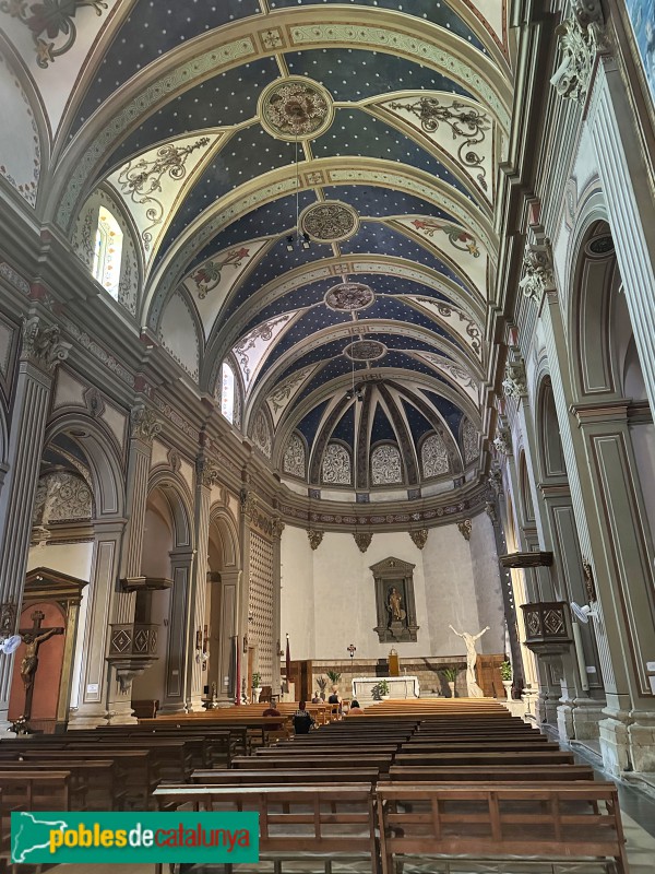 Tossa de Mar - Església de Sant Vicenç (Foto: Albert Esteves, 2025) Tossa de Mar - Església de Sant Vicenç