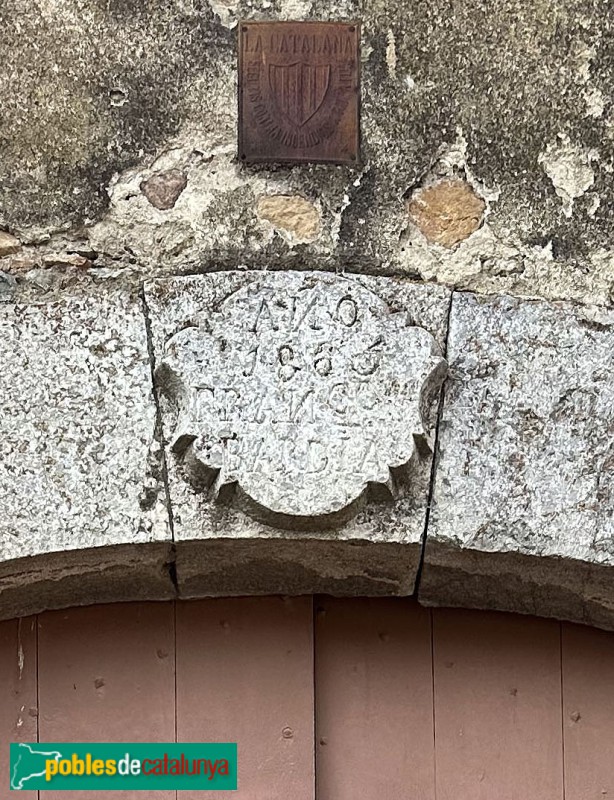 Bellver de Cerdanya - Cal Tresa (Talló) (Foto: Albert Esteves, 2025) Bellver de Cerdanya - Cal Tresa (Talló)