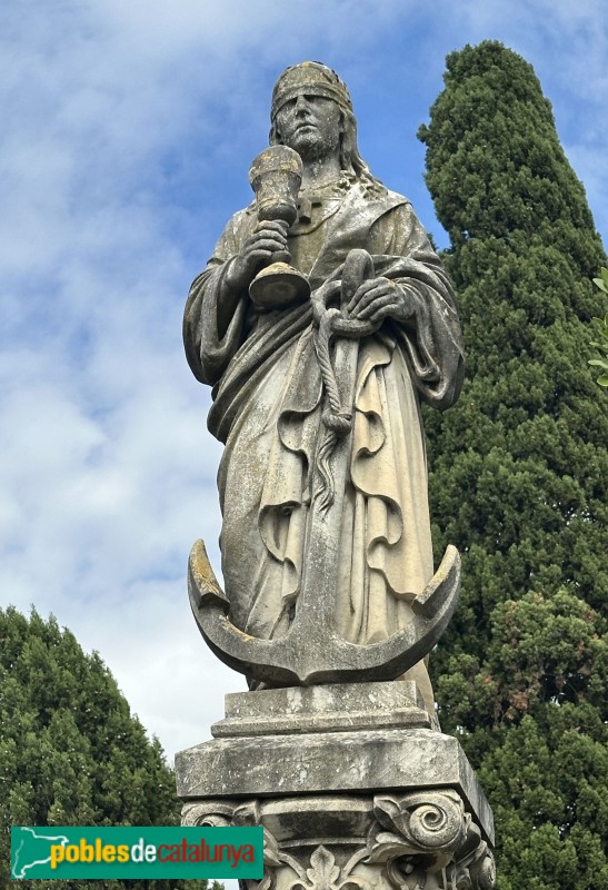 Girona - Cementiri de Pont Major. Sepulcre Jaume Regàs