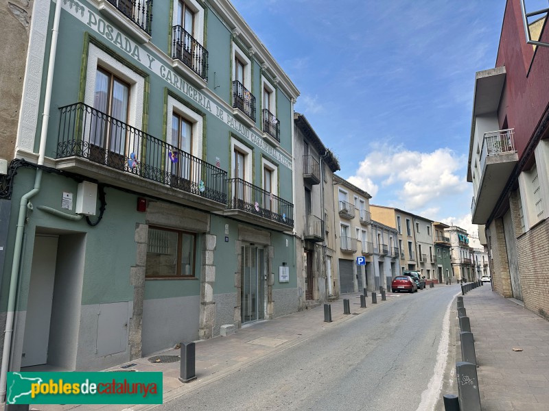 Sarrià de Ter - Carrer Major (Foto: Albert Esteves, 2025) Sarrià de Ter - Carrer Major