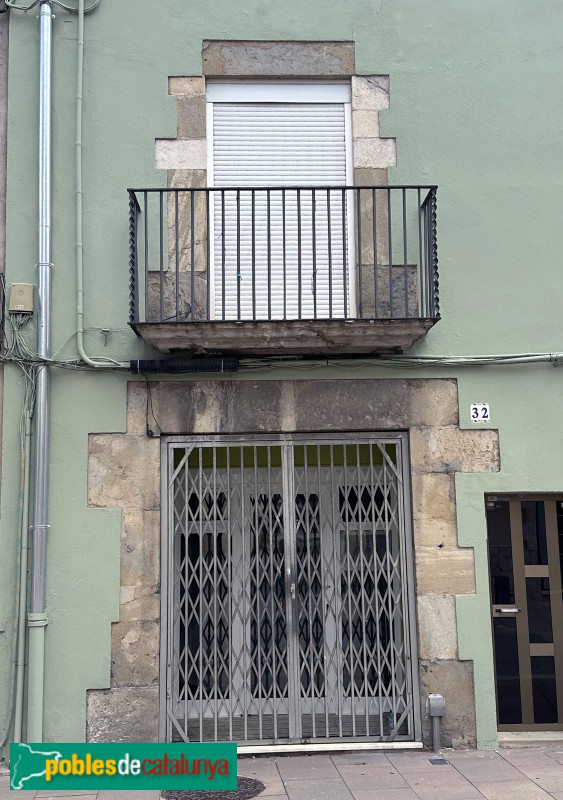 Sarrià de Ter - Carrer Major (Foto: Albert Esteves, 2025) Sarrià de Ter - Carrer Major