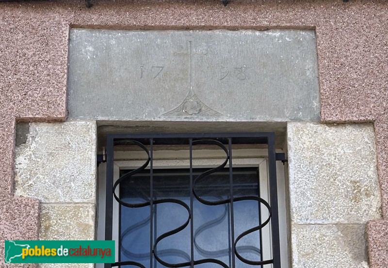 Sarrià de Ter - Llinda (1798) (Foto: Albert Esteves, 2025) Sarrià de Ter - Llinda (1798)