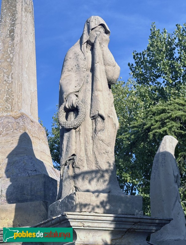 Cementiri de Lleida - Panteó Francesca Moix (Foto: Albert Esteves, 2025) Cementiri de Lleida - Panteó Francesca Moix