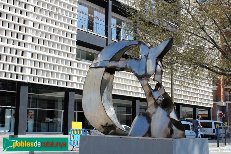 Rubí - Escultura <i>Cantars, a Antonio Machado</i>