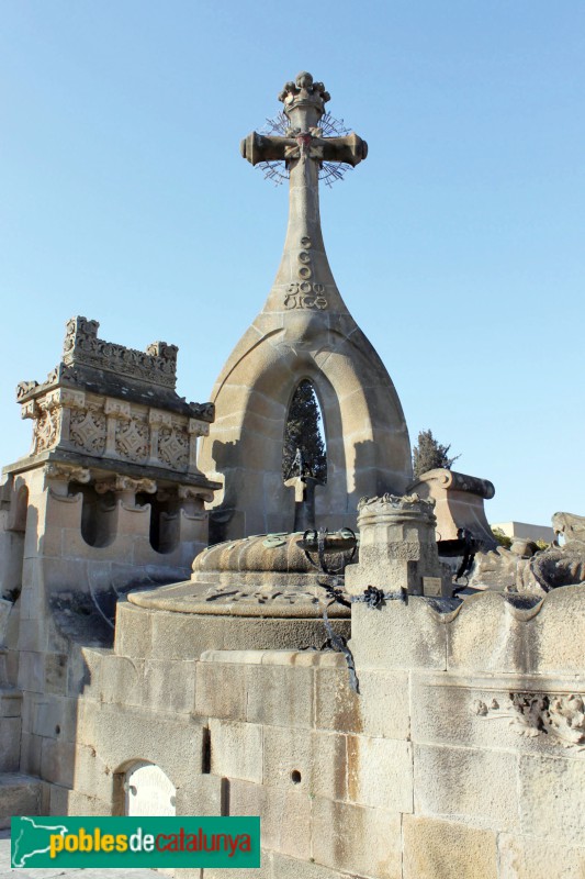 Lloret de Mar - Cementiri. Panteó Esqueu-Vilallonga