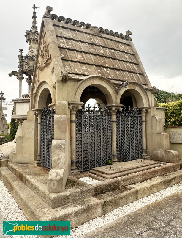 Lloret de Mar - Cementiri. Panteó Costa-Macià (Foto: Albert Esteves, 2025) Lloret de Mar - Cementiri. Panteó Costa-Macià