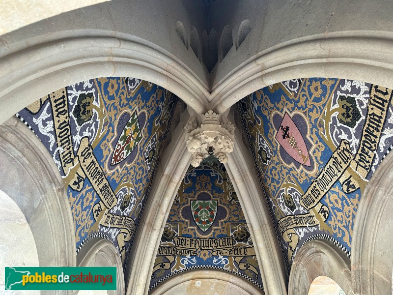 Lloret de Mar - Cementiri. Panteó Costa-Macià (Foto: Albert Esteves, 2025) Lloret de Mar - Cementiri. Panteó Costa-Macià