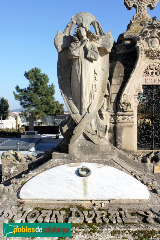 Lloret de Mar - Cementiri. Sepulcre Durall i Surís