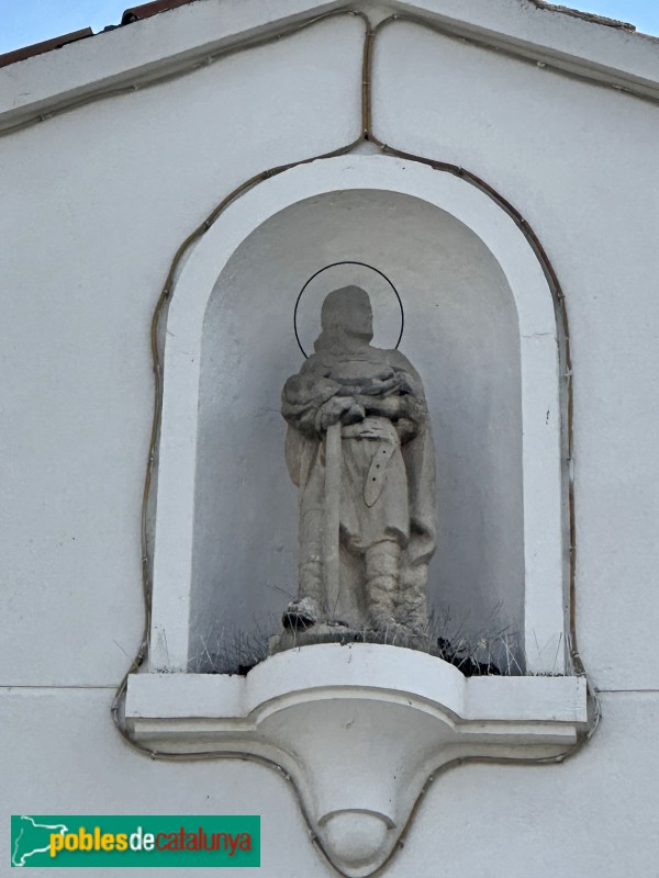 Gimenells i Pla de la Font - Església de la Mare de Déu del Roser (Foto: Albert Esteves, 2025) Gimenells i Pla de la Font - Església de la Mare de Déu del Roser