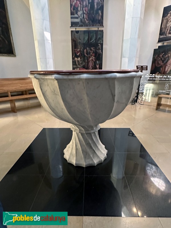 Lloret de Mar - Església de Sant Romà. Capella del Baptisteri (Foto: Albert Esteves, 2025) Lloret de Mar - Església de Sant Romà. Capella del Baptisteri