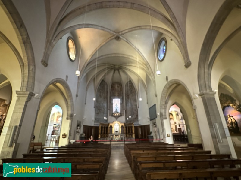 Lloret de Mar - Església de Sant Romà (Foto: Albert Esteves, 2025) Lloret de Mar - Església de Sant Romà