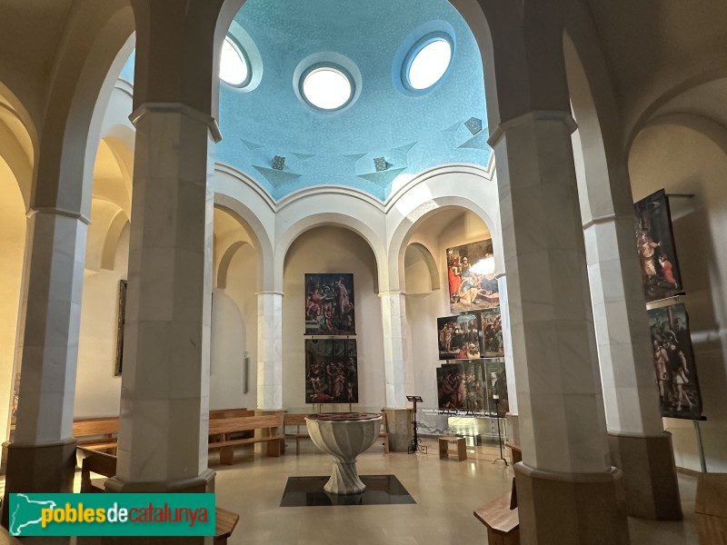 Lloret de Mar - Església de Sant Romà. Capella del Baptisteri (Foto: Albert Esteves, 2025) Lloret de Mar - Església de Sant Romà. Capella del Baptisteri