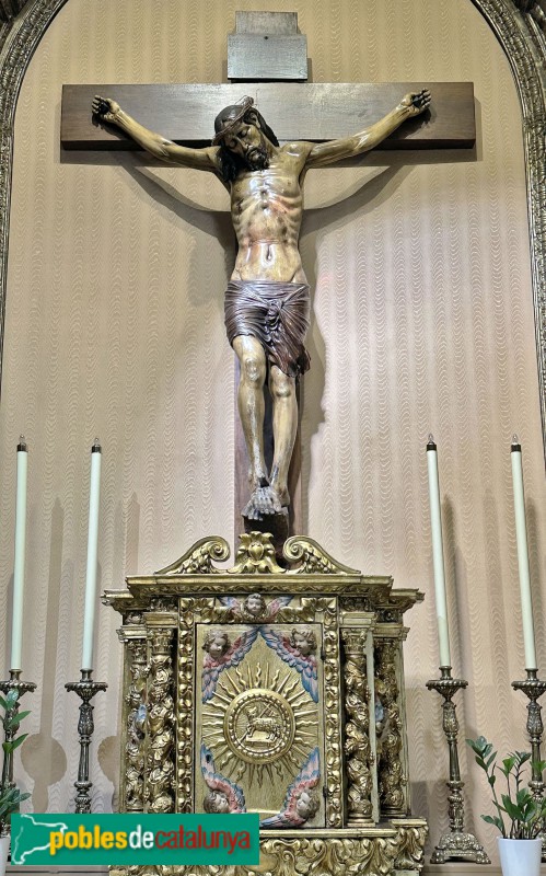 Lloret de Mar - Capella del Santíssim. Santcrist d'Enric Monjo