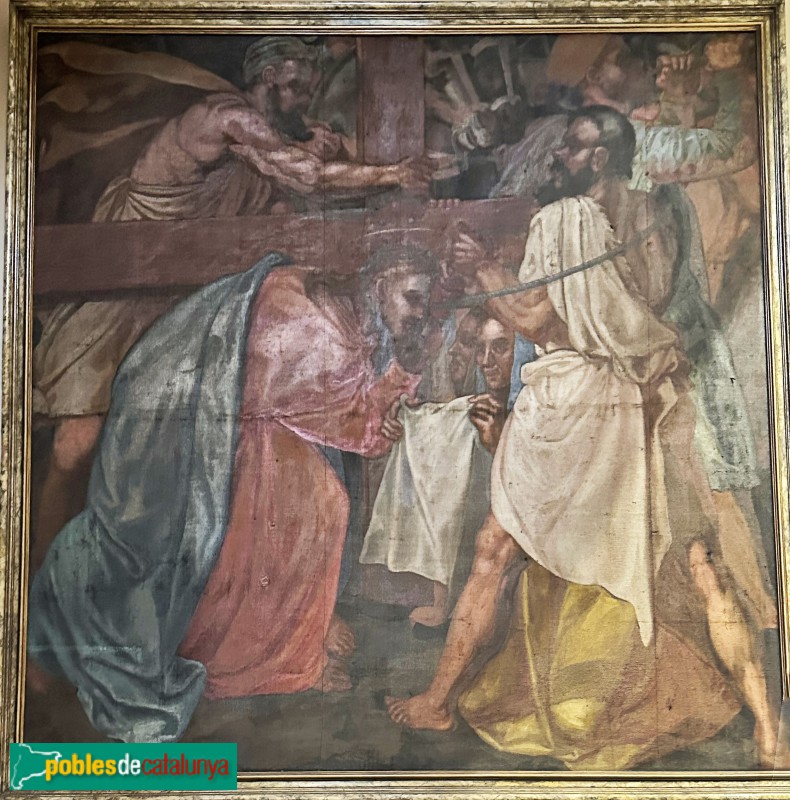 Lloret de Mar - Capella del Santíssim. Pintura del segle XVIII