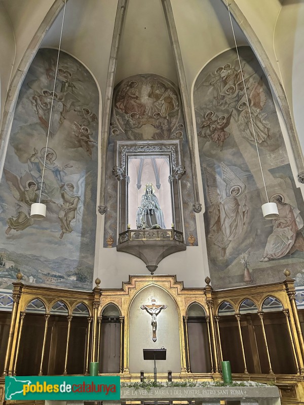 Lloret de Mar - Església de Sant Romà (Foto: Albert Esteves, 2025) Lloret de Mar - Església de Sant Romà