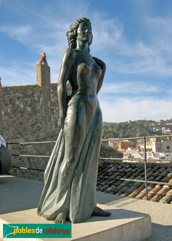 Tossa de Mar - Monument a Ava Gardner (Foto: Albert Esteves, 2011) Tossa de Mar - Monument a Ava Gardner
