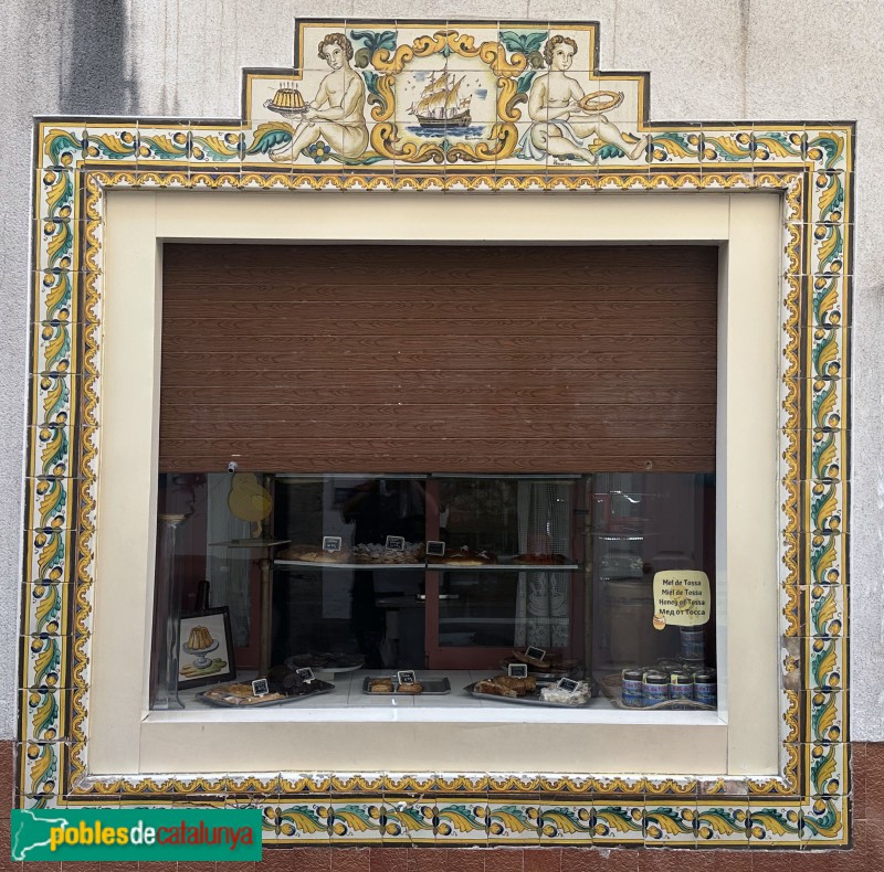 Tossa de Mar - Mosaics de la Pastisseria Tomàs