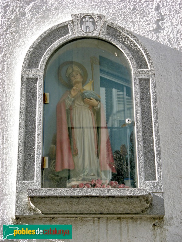 Tossa de Mar - Capelleta de carrer. Sant Telm