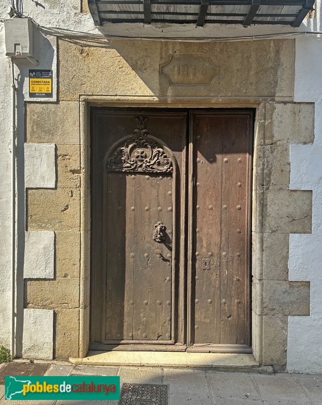 Tossa de Mar - Porta de 1778