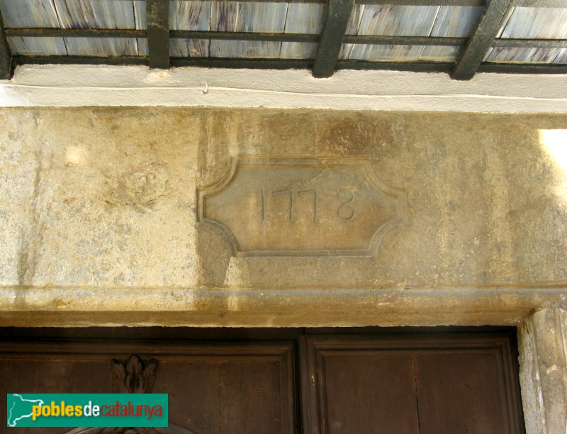 Tossa de Mar - Llinda 1778 (Foto: Albert Esteves, 2011) Tossa de Mar - Llinda 1778