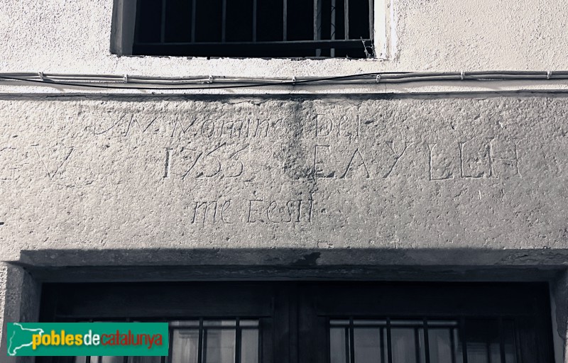 Tossa de Mar - Llinda 1755 (Foto: Albert Esteves, 2025) Tossa de Mar - Llinda 1755