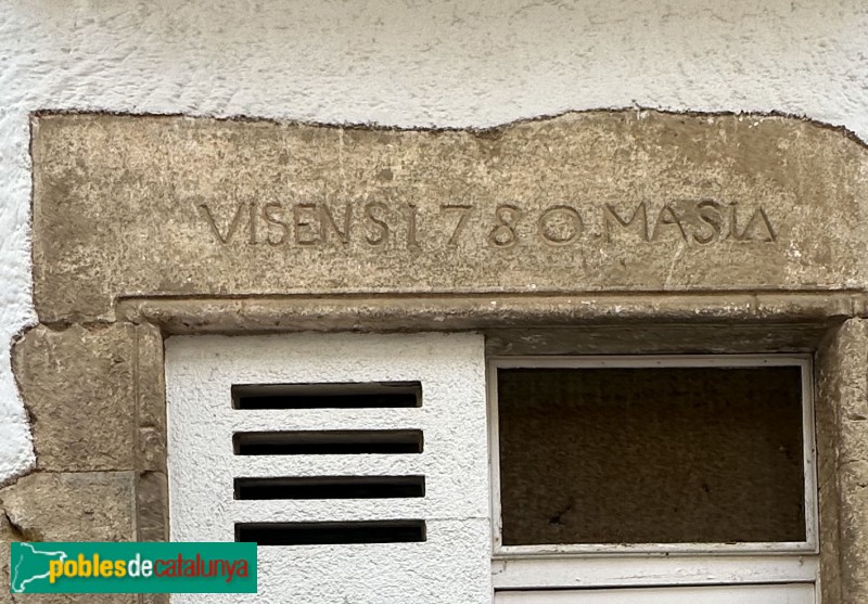 Tossa de Mar - Llinda 1780 (Foto: Albert Esteves, 2025) Tossa de Mar - Llinda 1780