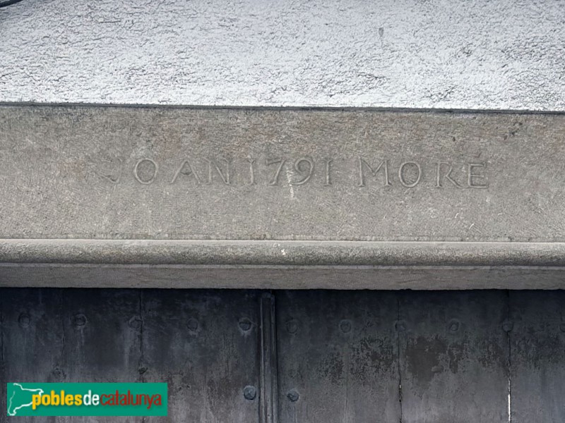 Tossa de Mar - Llinda 1791 (Foto: Albert Esteves, 2025) Tossa de Mar - Llinda 1791