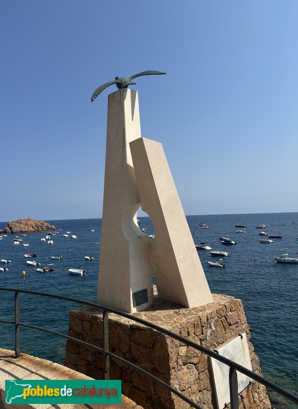 Tossa de Mar - Escultura <i>Sa Gavina</i>