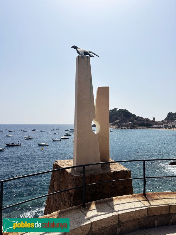 Tossa de Mar - Escultura <i>Sa Gavina</i>