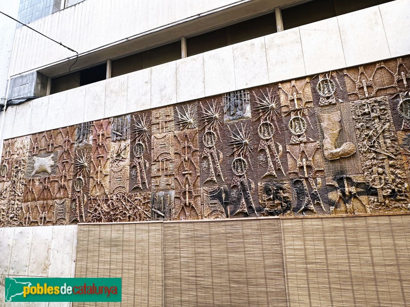 lloret de Mar - Mural del carrer Santa Eulàlia