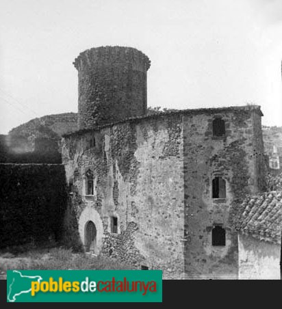 Tossa de Mar - Casa del Batlle de Sac (Foto: <i>Lluís Estasen -Arxiu Fotogràfic Centre Excursionista de Catalunya</i>, 1915) Tossa de Mar - Casa del Batlle de Sac